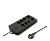 QOLTEC Listwa antyprzepięciowa Quick Switch, 8 gniazd, 2,5m 50161 - 461999 - zdjęcie 1